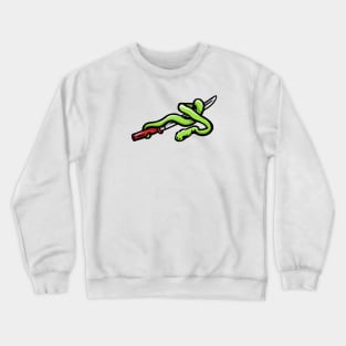 Snake knife Crewneck Sweatshirt